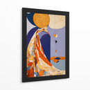 Atuendo Amarillo y Violeta - DEA Digital Esoteric Art | Cuadro decorativo de Canvas Lab