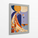 Atuendo Amarillo y Violeta - DEA Digital Esoteric Art | Cuadro decorativo de Canvas Lab