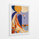 Atuendo Amarillo y Violeta - DEA Digital Esoteric Art | Cuadro decorativo de Canvas Lab