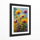 Flores Amarillas y Violeta - DEA Digital Esoteric Art | Cuadro decorativo de Canvas Lab