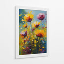 Flores Amarillas y Violeta - DEA Digital Esoteric Art | Cuadro decorativo de Canvas Lab