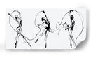 Listones danzantes  - DIEGO D L | Cuadro decorativo de Canvas Lab