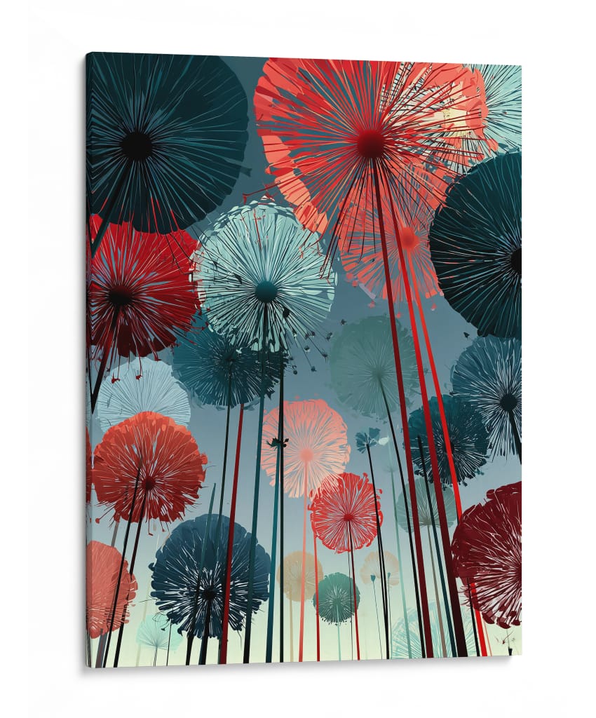 Colores en dientes de león - DIEGO D L | Cuadro decorativo de Canvas Lab
