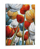 Tulipanes de colores en oleo - DIEGO D L | Cuadro decorativo de Canvas Lab