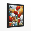 Tulipanes de colores en oleo - DIEGO D L | Cuadro decorativo de Canvas Lab