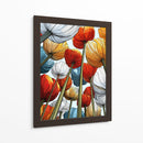Tulipanes de colores en oleo - DIEGO D L | Cuadro decorativo de Canvas Lab