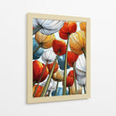 Tulipanes de colores en oleo - DIEGO D L | Cuadro decorativo de Canvas Lab