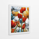 Tulipanes de colores en oleo - DIEGO D L | Cuadro decorativo de Canvas Lab