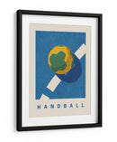 Acción de balonmano retro - Daniel Coulmann | Cuadro decorativo de Canvas Lab