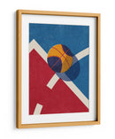 Baloncesto Retro Court - Daniel Coulmann | Cuadro decorativo de Canvas Lab