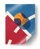 Baloncesto Retro Court - Daniel Coulmann | Cuadro decorativo de Canvas Lab