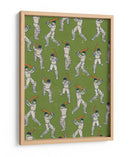 Acción de cricket clásica - Nicholas | Cuadro decorativo de Canvas Lab