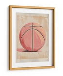 Baloncesto retro - Fluidys Studio IV | Cuadro decorativo de Canvas Lab
