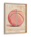 Baloncesto retro - Fluidys Studio IV | Cuadro decorativo de Canvas Lab