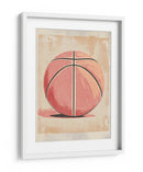 Baloncesto retro - Fluidys Studio IV | Cuadro decorativo de Canvas Lab