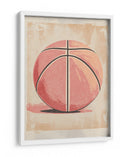 Baloncesto retro - Fluidys Studio IV | Cuadro decorativo de Canvas Lab