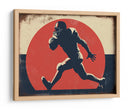 Acción de futbol americano retro - Fluidys Studio IV | Cuadro decorativo de Canvas Lab