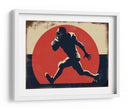 Acción de futbol americano retro - Fluidys Studio IV | Cuadro decorativo de Canvas Lab