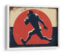 Acción de futbol americano retro - Fluidys Studio IV | Cuadro decorativo de Canvas Lab