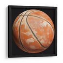 Balón de baloncesto naranja desgastado - Marika Barsrsind | Cuadro decorativo de Canvas Lab