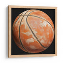 Balón de baloncesto naranja desgastado - Marika Barsrsind | Cuadro decorativo de Canvas Lab