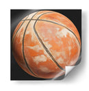 Balón de baloncesto naranja desgastado - Marika Barsrsind | Cuadro decorativo de Canvas Lab
