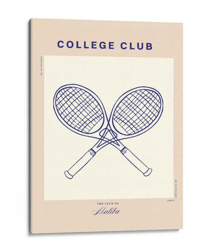 Ambiente de tenis en Malibú - Treechild | Cuadro decorativo de Canvas Lab