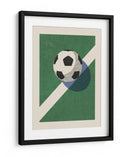 Afiche de futbol gráfico retro - Daniel Coulmann | Cuadro decorativo de Canvas Lab