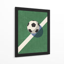 Afiche de futbol gráfico retro 5 - Daniel Coulmann | Cuadro decorativo de Canvas Lab