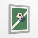 Afiche de futbol gráfico retro 5 - Daniel Coulmann | Cuadro decorativo de Canvas Lab
