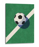 Afiche de futbol gráfico retro 2 - Daniel Coulmann | Cuadro decorativo de Canvas Lab