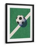 Afiche de futbol gráfico retro 2 - Daniel Coulmann | Cuadro decorativo de Canvas Lab