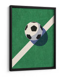 Afiche de futbol gráfico retro 2 - Daniel Coulmann | Cuadro decorativo de Canvas Lab