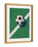 Afiche de futbol gráfico retro 2 - Daniel Coulmann | Cuadro decorativo de Canvas Lab