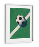 Afiche de futbol gráfico retro 2 - Daniel Coulmann | Cuadro decorativo de Canvas Lab