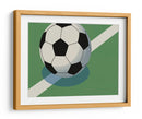 Afiche de futbol gráfico retro 3 - Andreas Magnusson | Cuadro decorativo de Canvas Lab