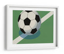 Afiche de futbol gráfico retro 3 - Andreas Magnusson | Cuadro decorativo de Canvas Lab