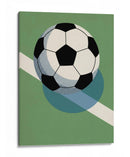 Afiche de futbol gráfico retro 4 - Andreas Magnusson | Cuadro decorativo de Canvas Lab