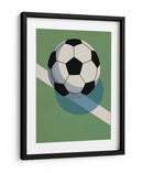 Afiche de futbol gráfico retro 4 - Andreas Magnusson | Cuadro decorativo de Canvas Lab
