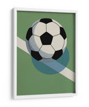 Afiche de futbol gráfico retro 4 - Andreas Magnusson | Cuadro decorativo de Canvas Lab
