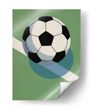 Afiche de futbol gráfico retro 4 - Andreas Magnusson | Cuadro decorativo de Canvas Lab