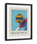 Balón de waterpolo vibrante - Daniel Coulmann | Cuadro decorativo de Canvas Lab