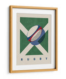 Balón de rugby escocés - Daniel Coulmann | Cuadro decorativo de Canvas Lab