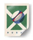 Balón de rugby escocés - Daniel Coulmann | Cuadro decorativo de Canvas Lab