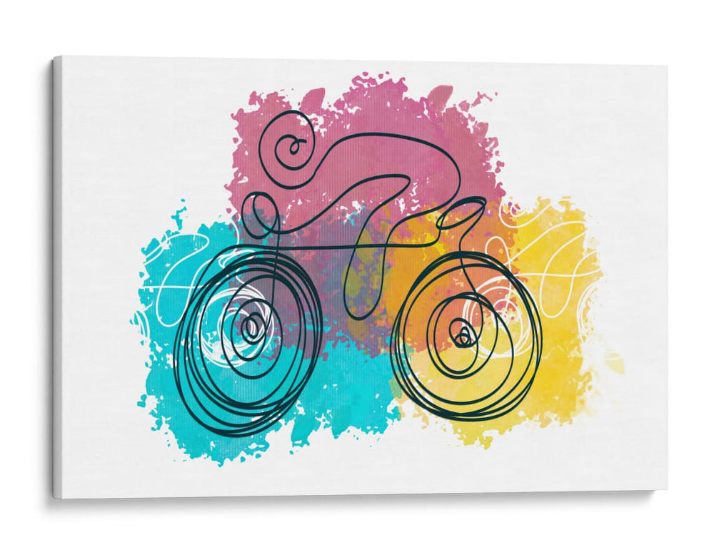 Bici - Lupita | Cuadro decorativo de Canvas Lab