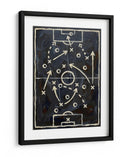 Diagrama de jugada de futbol - HUGO | Cuadro decorativo de Canvas Lab