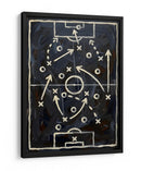 Diagrama de jugada de futbol - HUGO | Cuadro decorativo de Canvas Lab