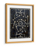 Diagrama de jugada de futbol - HUGO | Cuadro decorativo de Canvas Lab