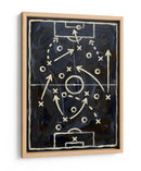 Diagrama de jugada de futbol - HUGO | Cuadro decorativo de Canvas Lab