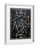 Diagrama de jugada de futbol - HUGO | Cuadro decorativo de Canvas Lab